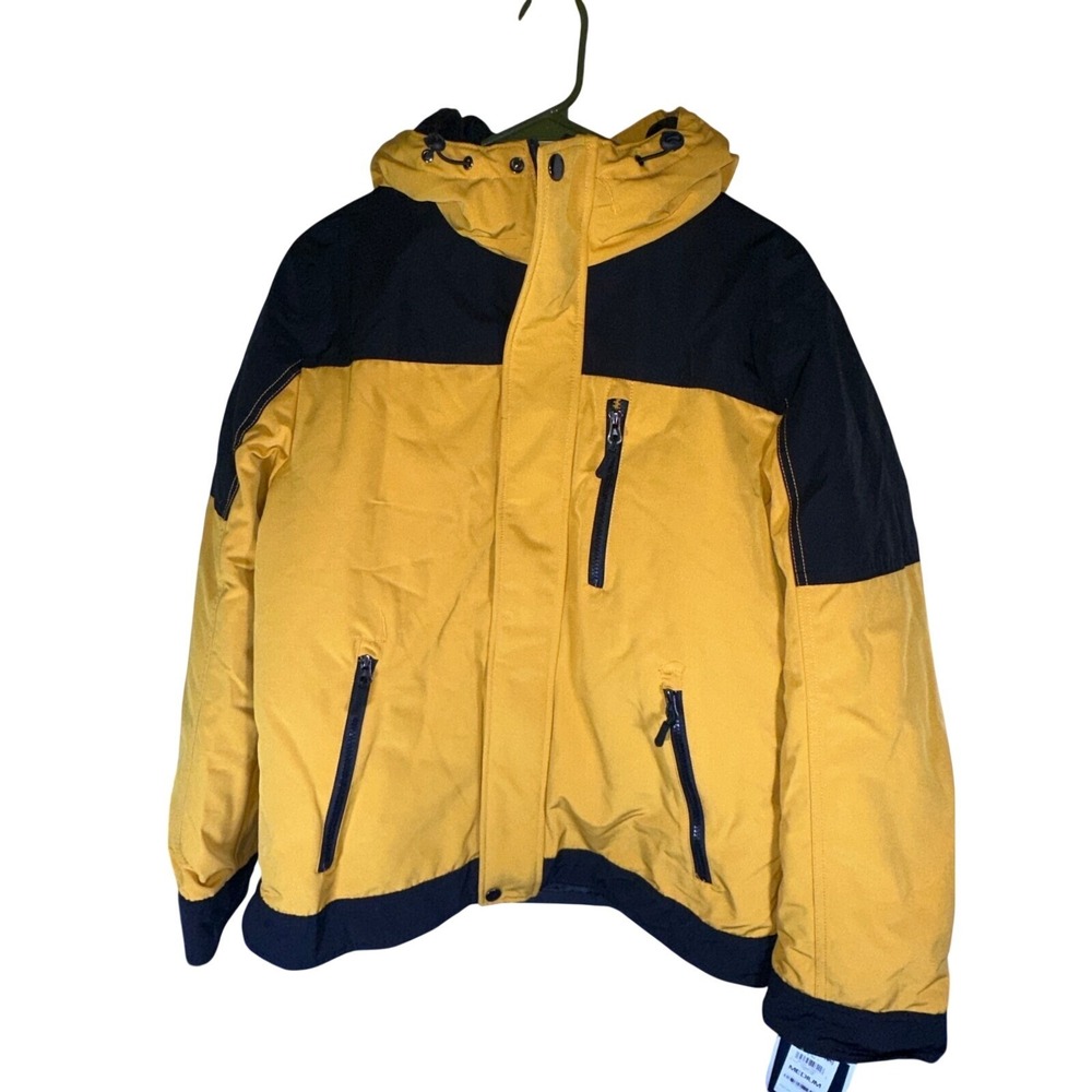Club Room Performance 3 in 1 All Weather System Jacket Yellow Black, Size M, NWT